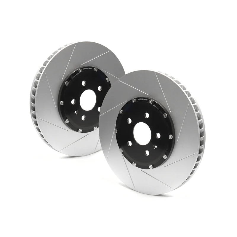 Neuspeed 2-Piece Front Floating Brake Rotors | 2022+ VW Golf R / Audi S3 (9944LR)