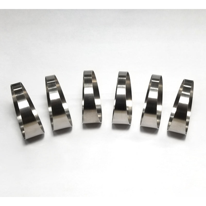 Stainless Bros 2.50in x 1D/2.50in CLR Tight Radius 16 Gauge Pie Cut – 6pk
