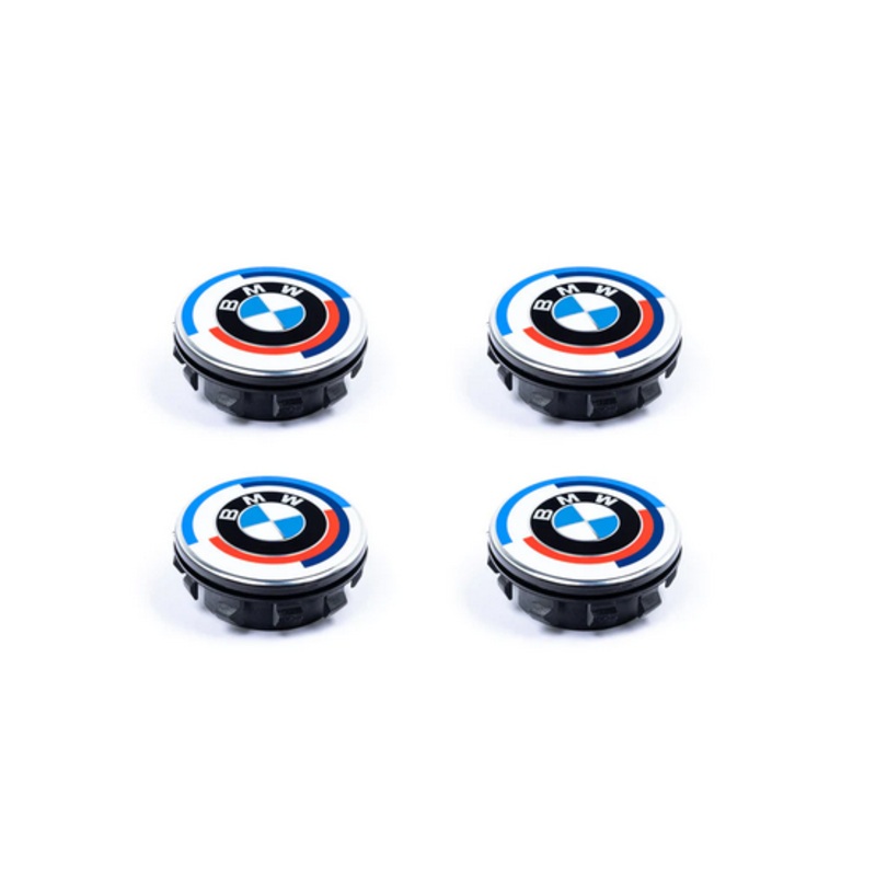 BMW Heritage Floating Wheel Center Cap Set – 56mm
