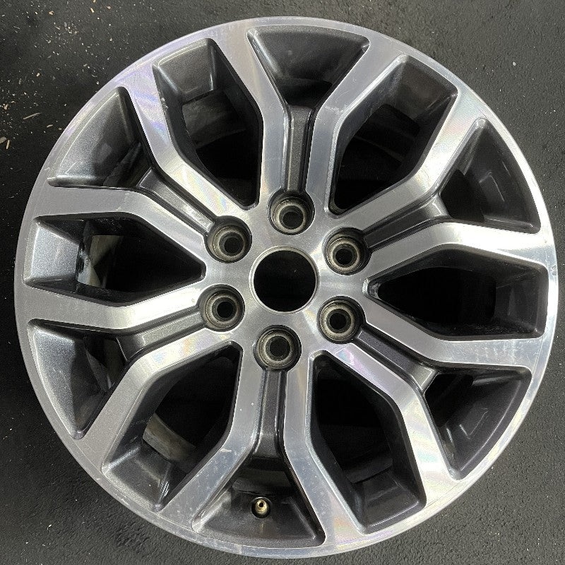 18″ FORD F150 PICKUP 21-22 18×8.5 aluminum 6 spoke Y spoke design machined face Original OEM Wheel Rim