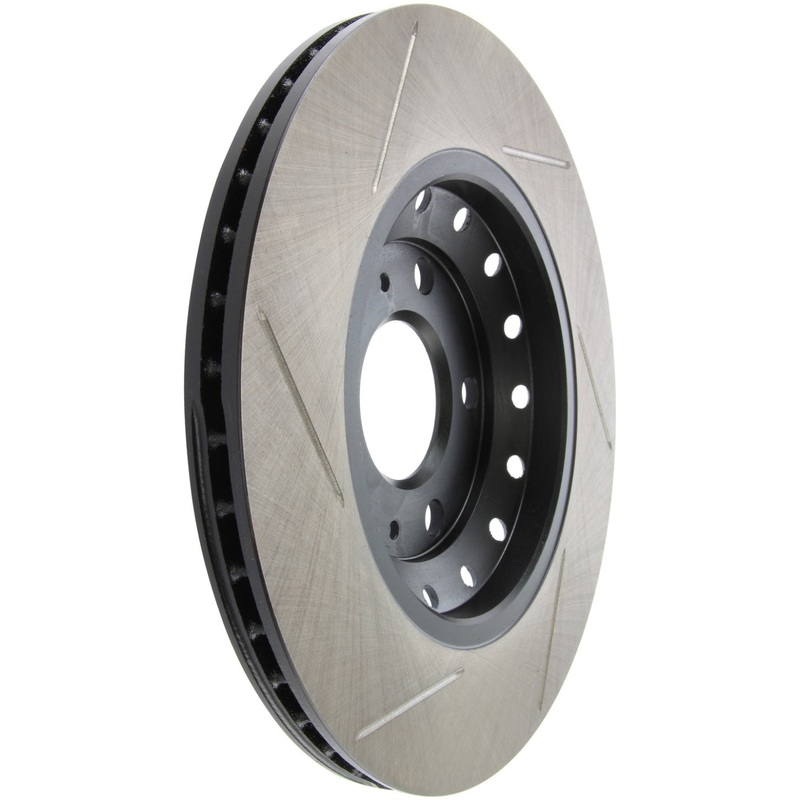 StopTech 04-10 Audi A8 Quattro Rear Left Cryo Slotted Rotor