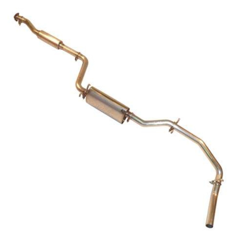 Techtonics 2 Stainless Exhaust Cat back Gas 80-92 Pickup (Caddy)