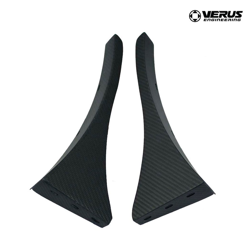 Verus Engineering Front Splitter Endplates – 2013-2020 Subaru BRZ/Scion FR-S/Toyota GT86 (ZC6/ZN6)