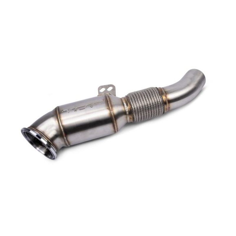 VRSF Catted Downpipe – BMW G2X, G05, G07 M340i, M440i, M240i, X5, and X7