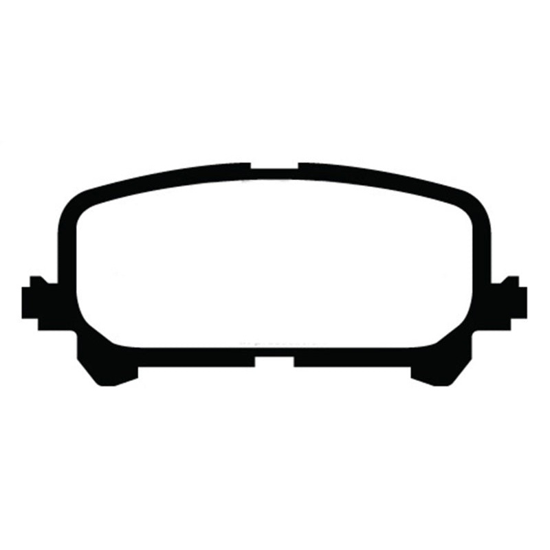 EBC 14+ Acura MDX 3.5 Greenstuff Rear Brake Pads
