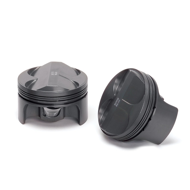 Supertech 83.5mm Bore / 30.5mm Comp Height / 2.5cc Dome / 9.5:1 CR Pistons – Set of 4 | 1994-1997 Mazda Miata (P4-MA8350-P2)