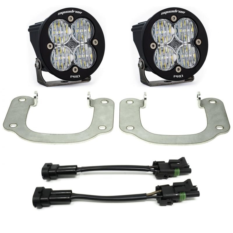 Baja Designs 17-18 Nissan Titan Pro Fog Pocket Kit
