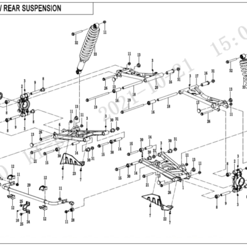 Ball Pin LH (Replaces 9010-060700-1000) by CF Moto