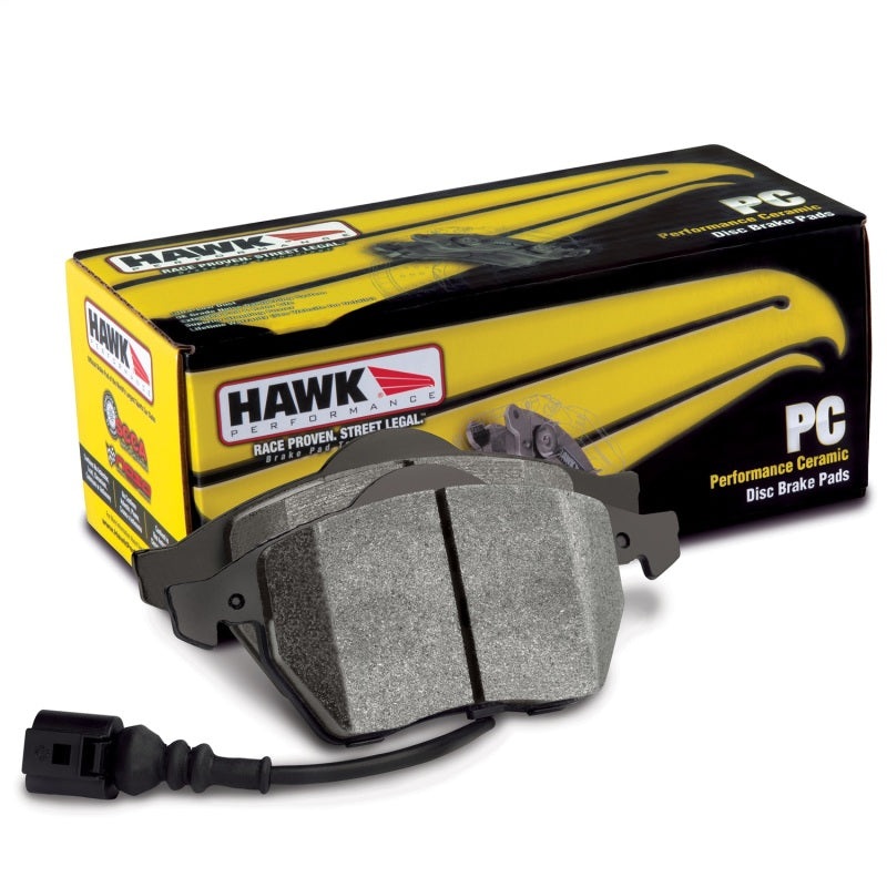 HAWK Performance Ceramic Street Rear Brake Pads – 2004-2005 Subaru Impreza WRX