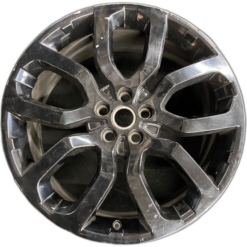 22″ RANGE ROVER 20-21 22×9.5 alloy 10 spoke 5 split spoke black Original OEM Wheel Rim