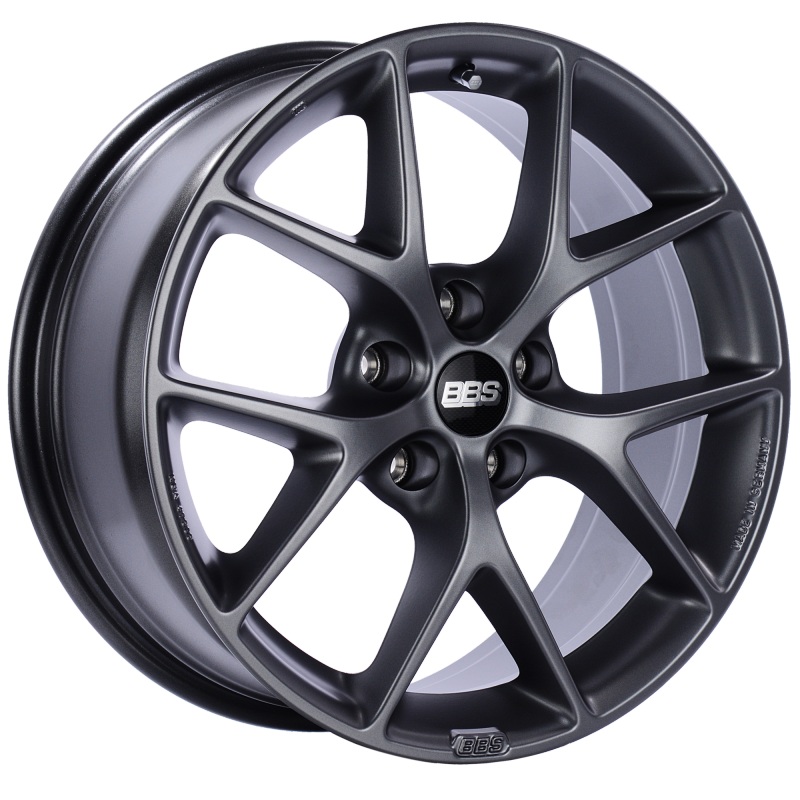 BBS SR 17×7.5 5×114.3 ET42 Satin Grey Wheel -82mm PFS/Clip Required