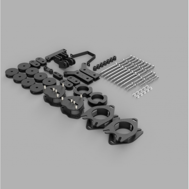 Traxda Lift Kit 2017-2024 Honda Ridgeline 2wd/4wd/AWD / 2016-2022 Pilot / 2019-2024 Passport / 2014-2020 Acura MDX (2 Front / 2 Rear)