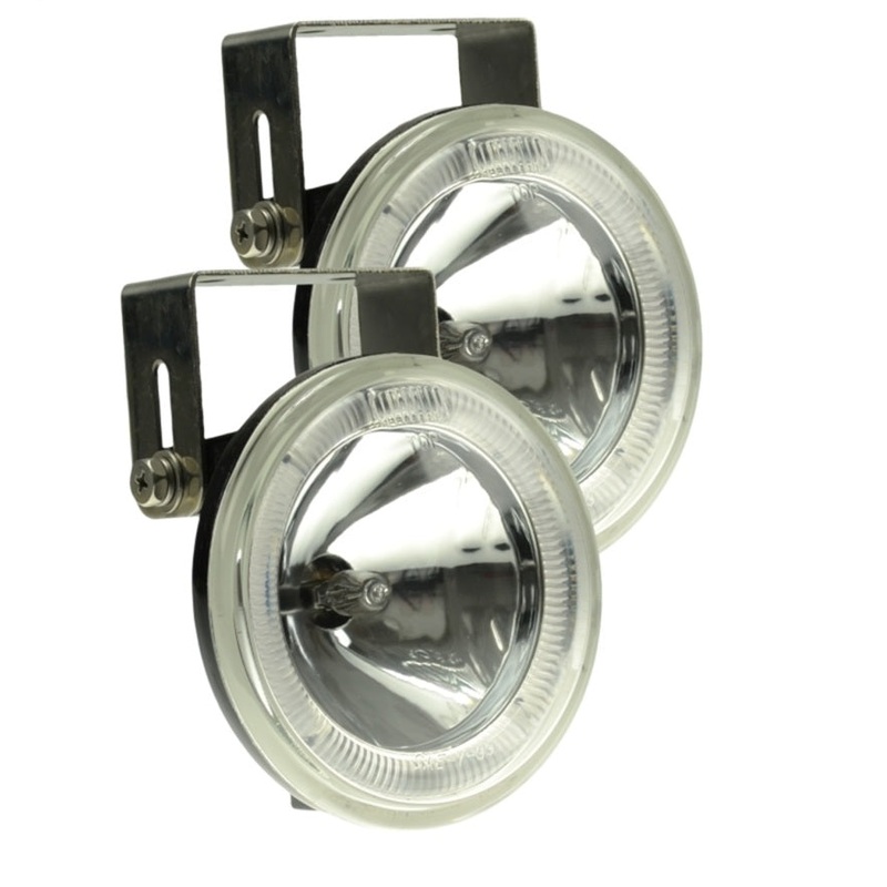 Hella Optilux 2500 12V 55W Angel Eyes Driving Lamp Kit