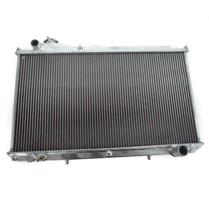 PHR Aluminum Race Radiator for 2nd Gen GS300Matte black powder coat finish-20AN inlet and outlet