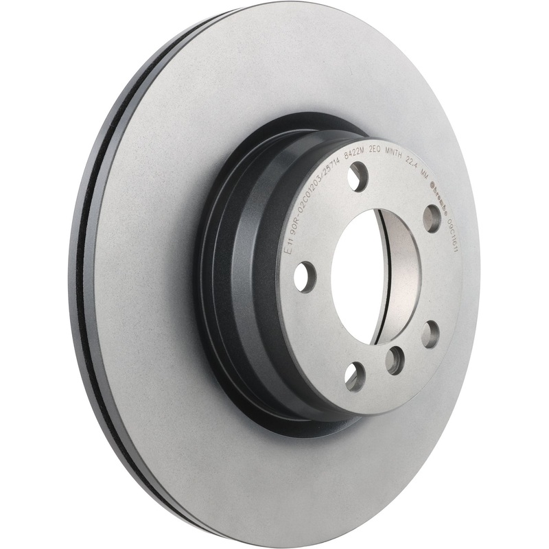 PRIME UV Coated Front Disc Brake Rotor – 09.C116.11