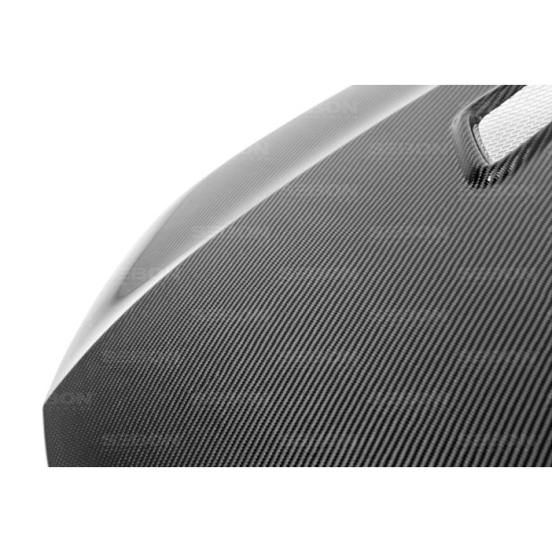 Seibon 12-13 Honda Civic 2Dr MG-Style Carbon Fiber Hood