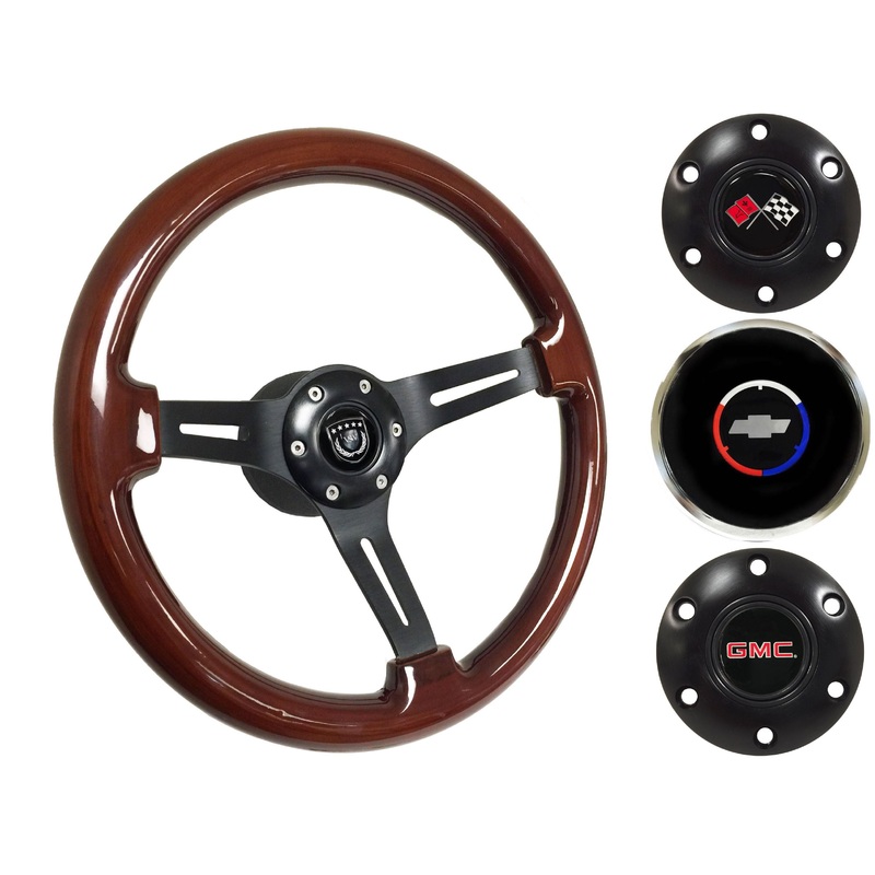 1960-73 Chevy Truck, GMC Steering Wheel Kit | Walnut Wood | ST3027