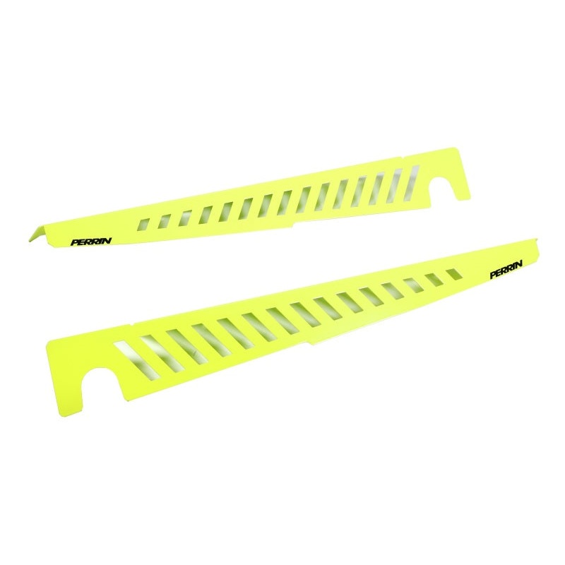 Perrin [22-25 WRX] Fender Shroud Set – Neon Yellow | PSP-ENG-551NY