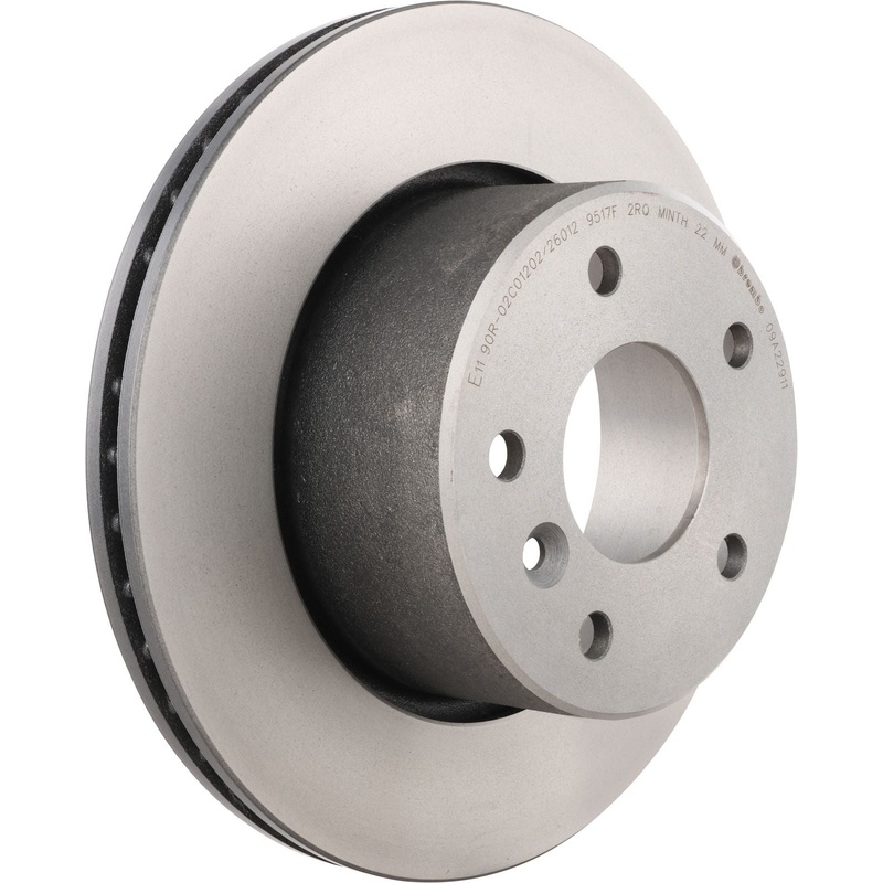 PRIME UV Coated Front Disc Brake Rotor – 09.A229.11