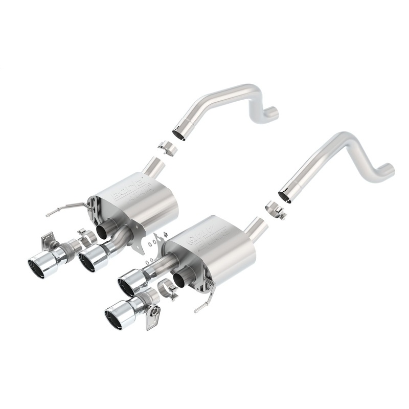 Borla Axle-Back Exhaust System – ATAK | Multiple Fitments (11903)