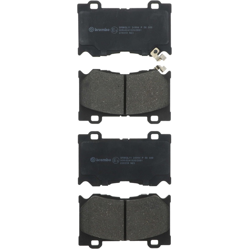 PRIME Low-Met Front Disc Brake Pad Set – P56089
