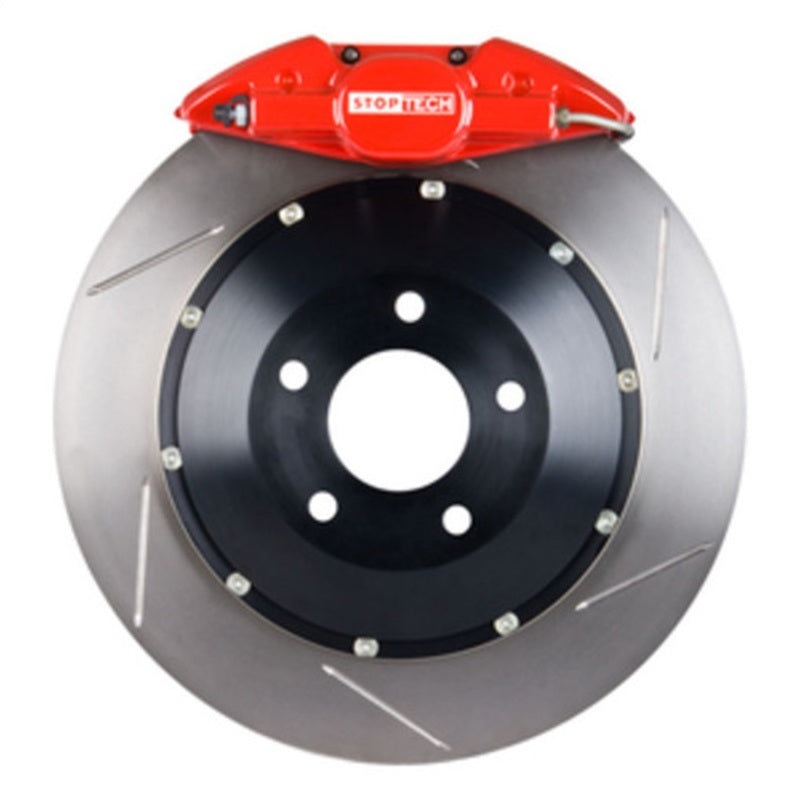 StopTech BBK 00-04 BMW M5 / 96-03 540 Series Rear ST-22 Red Caliper Slotted 345×28 Rotors
