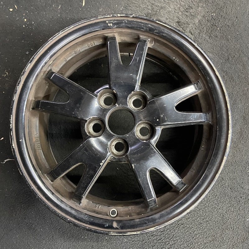 15″ PRIUS 10-11 15×6 alloy 5 split spoke black Original OEM Wheel Rim