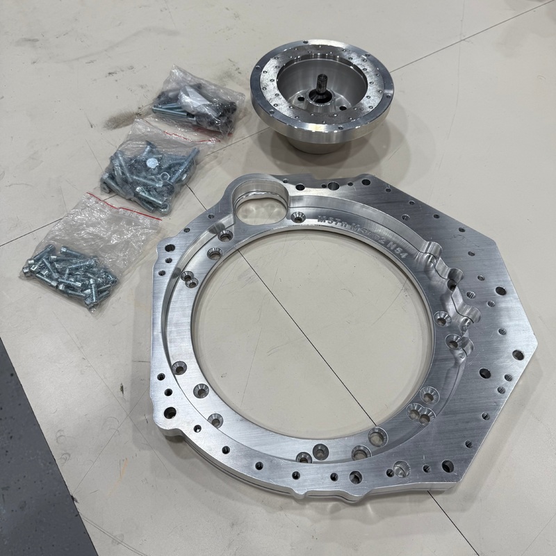 [GARAGE SALE] – PMC Motorsport – Adapter kit GM Chevrolet V8 LS LS1 LS3 LS7 LM7 LQ – BMW M57N2 6-speed HGU HGK / N54 – 184mm / 7.25″ (P) (A-LS-HGU-184P)