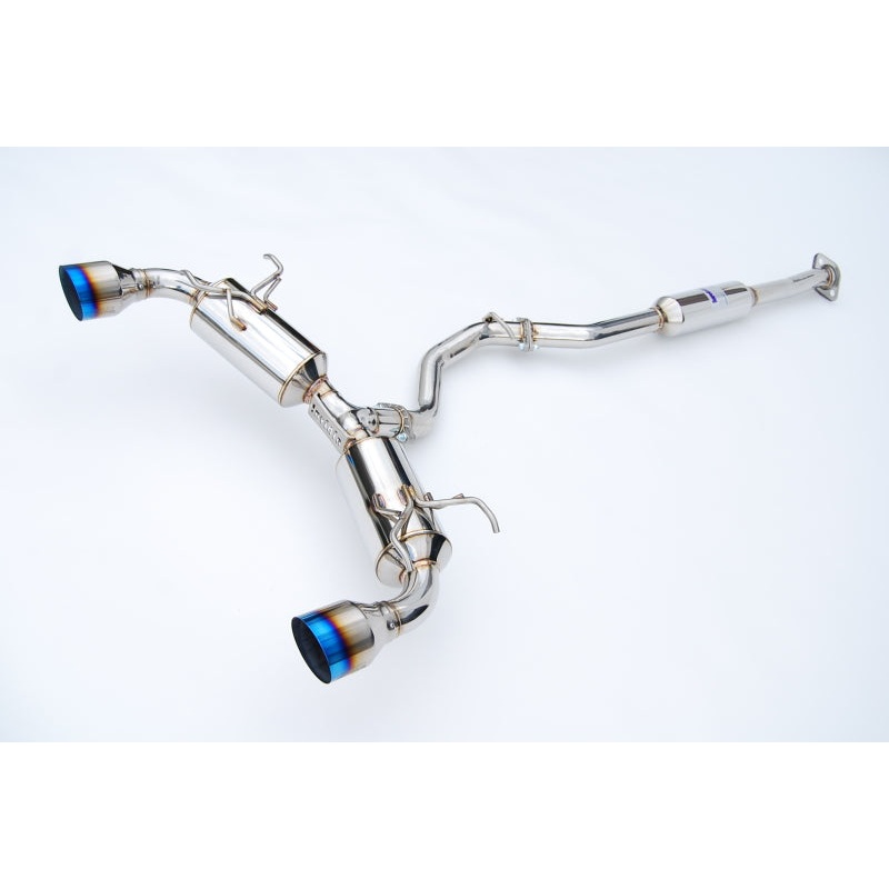 INVIDIA N2 Cat-Back Exhaust w/ Titanium Tips – 13-20 Subaru BRZ/Scion FR-S/Toyota GT86 (ZC6/ZN6)