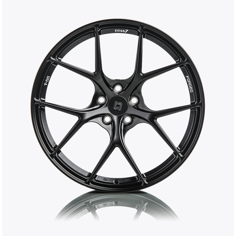 Titan 7 T-S5 Wheel 19×10.5 5×120 34mm Machine Black