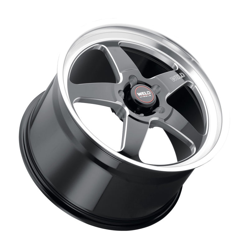 Weld S104 20×11 Ventura 5×135 ET25 BS7.0 Gloss BLK MIL DIA 87.1