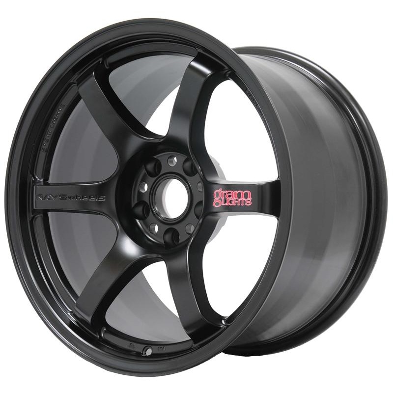 Gram Lights 57DR 17X9.0 +22 5-114.3 SEMI GLOSS BLACK