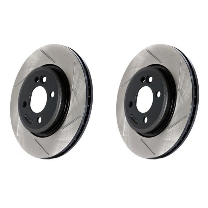StopTech Slotted Sport Rotors – REAR PAIR – EVO X 08-15