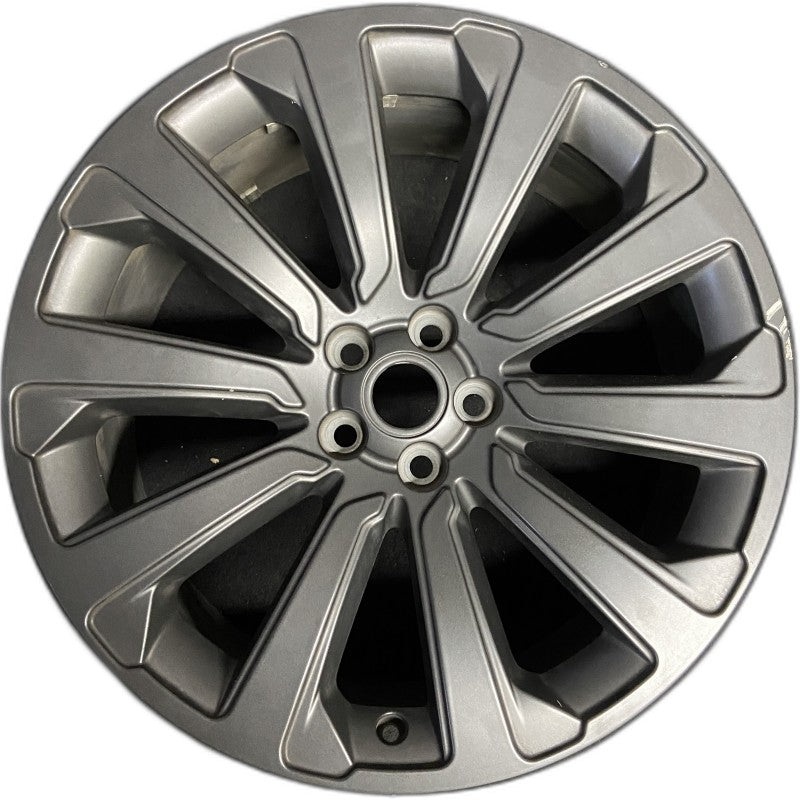 20″ VELAR 18 20×8.5 alloy 10 spoke gray Original OEM Wheel Rim