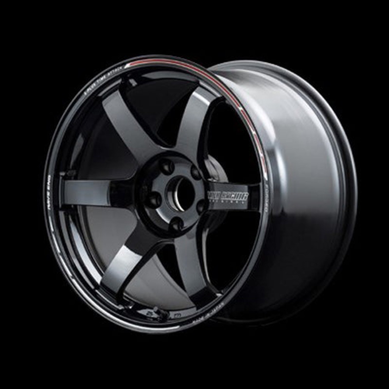 Volk Racing TE37 Saga S-Plus Time Attack Wheel – 18×8.5 +36 | 5×114.3 | Black / REDOT