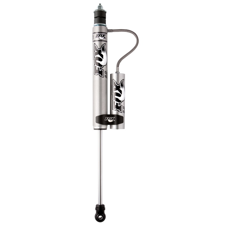 Fox 2.0 Performance Series 8.1in. Smooth Body Reservoir Shock w/Stem Mount (Alum) Std Travel – Black