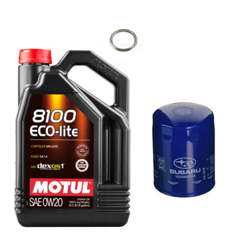 Motul 8100 0W-20 ECO-lite Oil and Filter Kit – 19-23 Ascent