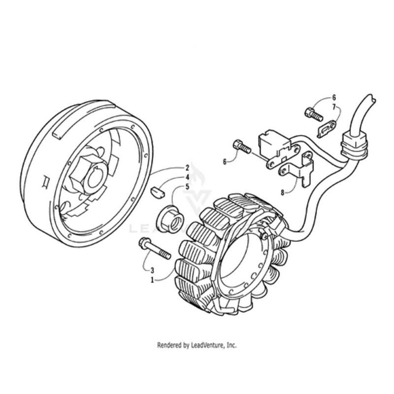 Stator-Layout (Kokusan) by Arctic Cat