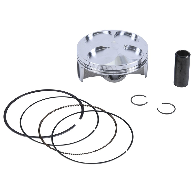 Vertex 24381B Piston 20-24 Yamaha WR 250 F 250cc Forged High Compression Piston Kit, 14.7:1 Comp.