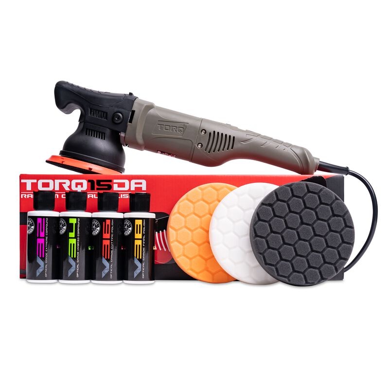 Chemical Guys TORQ15DA 15mm Long-Throw Random Orbital Polisher | Universal (TORQ15DA)