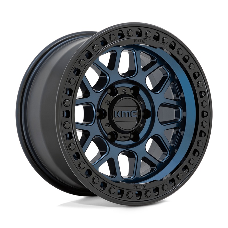 KMC Wheels KM549 GRS 17″ 8×170 Midnight Blue With Gloss Black Lip