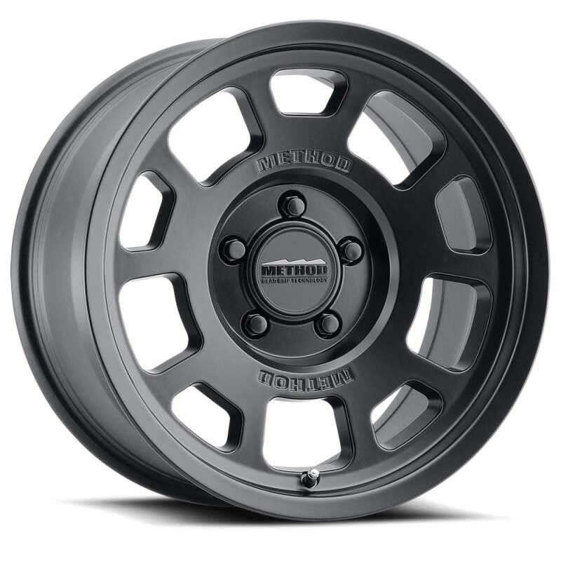 Method MR705 17×8.5 0mm Offset 6×135 87mm CB Matte Black Wheel