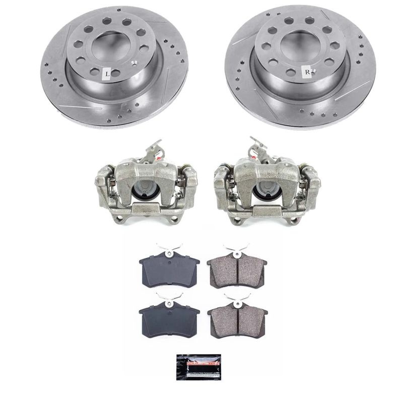PowerStop Power Stop 2019 Volkswagen Beetle Rear Autospecialty Brake Kit w/Calipers