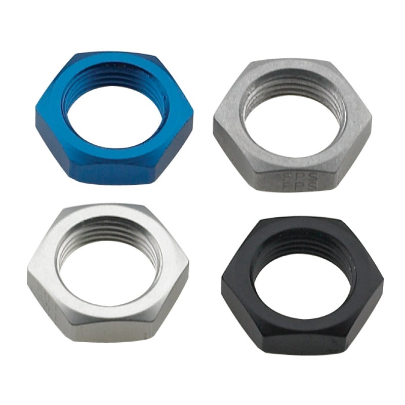 Fragola -10AN Bulkhead Nut – Black