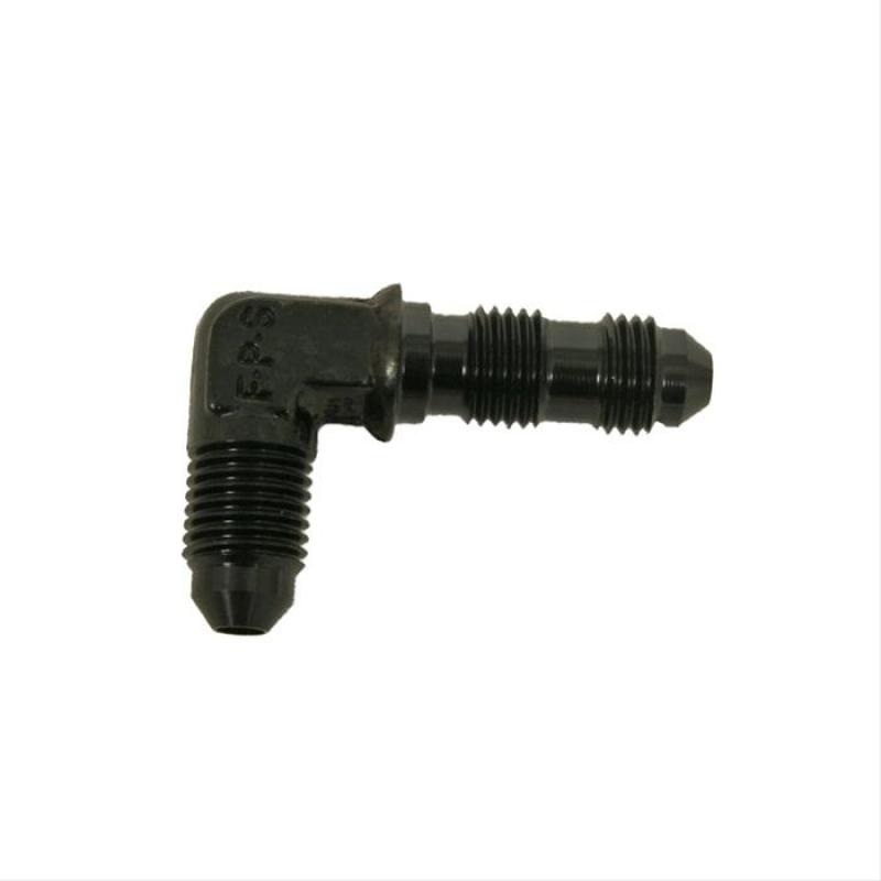 Fragola -4AN x 90 Degree Bulkhead – Black