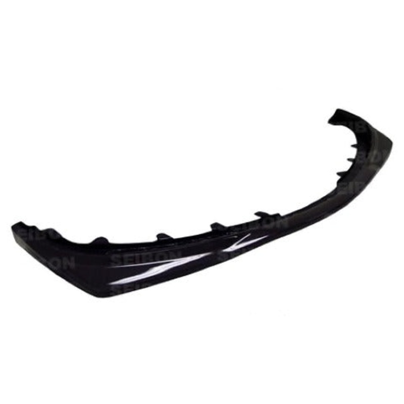 Seibon VR-Style Carbon Fiber Front Lip | 2003-2005 Mitsubishi Evo 8 (FL0305MITEVO8-VR)