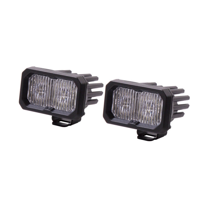 Diode Dynamics Stage Series 2 In LED Pod Pro – White Fog Standard ABL (Pair)
