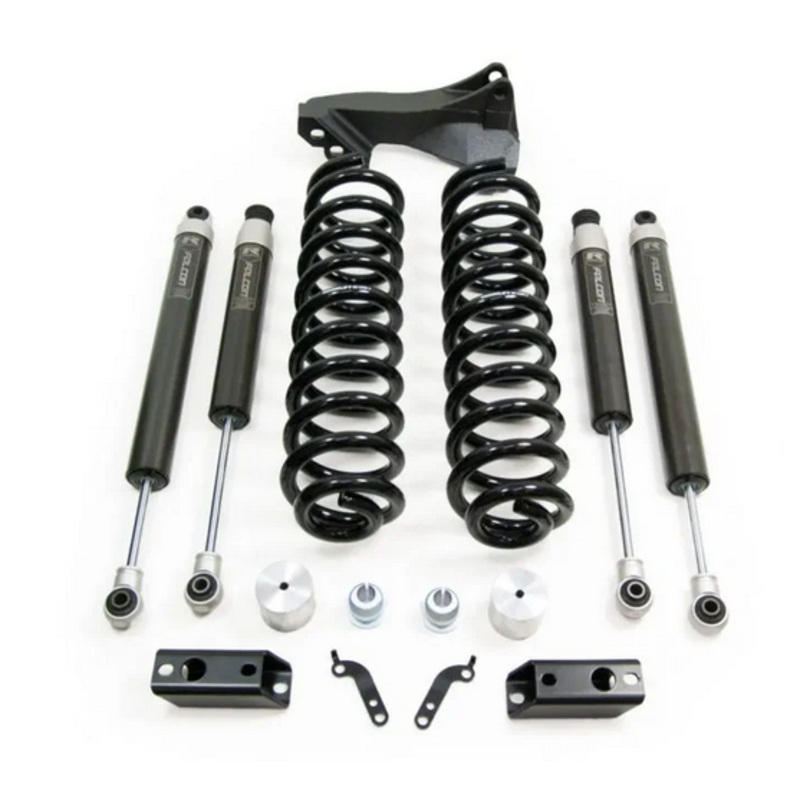 ReadyLift 2.5″ Coil Spring Front Lift Kit with Falcon 1.1 Monotube Shocks (front/rear) –  2020-2024 Ford F-250/F-350/F-450 Super Duty Diesel 4WD