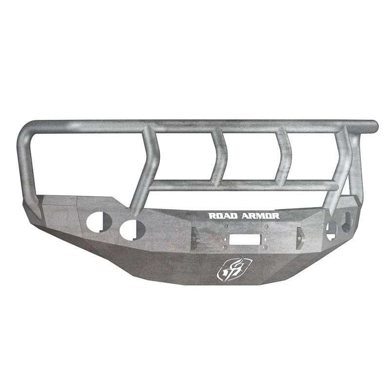 Road Armor 11-14 Chevy 2500 Stealth Front Winch Bumper w/Titan II Guard – Raw