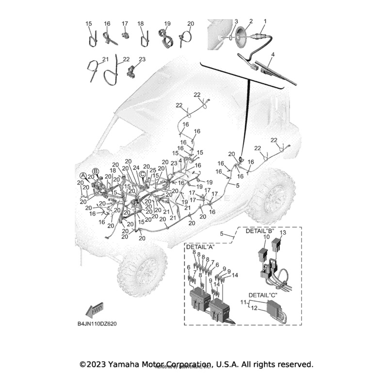 Wire Harness Assembly by Yamaha